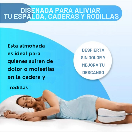 Almohada Ortopédica para Pierna y Rodilla