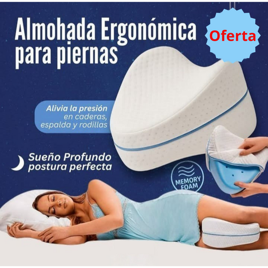 Almohada Ortopédica para Pierna y Rodilla